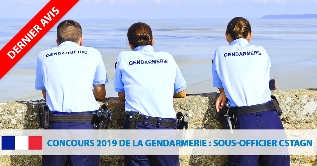 La Gendarmerie Recrute Cstagn Concours CSTAGN (Corps de Soutien Technique et Administratif de la