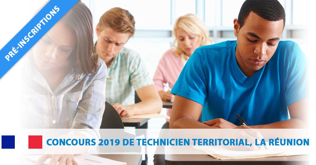 La Réunion : Concours 2019 de technicien territorial - CAT B - Concours