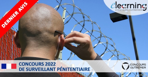 Urgent : Concours de surveillant pénitentiaire 2022 - Concours Outremer ...